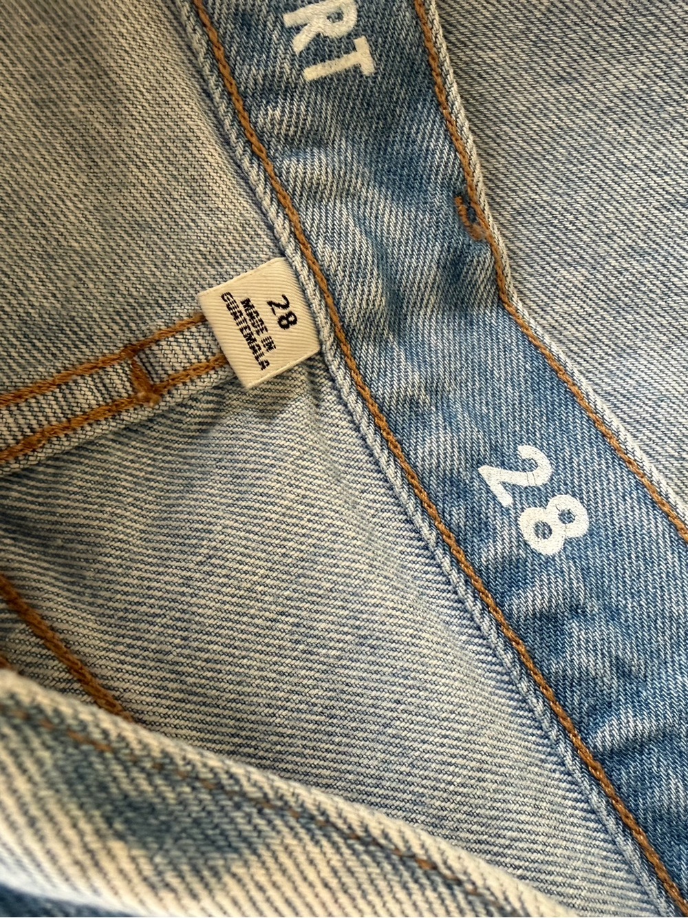 J. Crew Light Blue Denim Jean Shorts with Frayed Hem - Picture 9 of 9